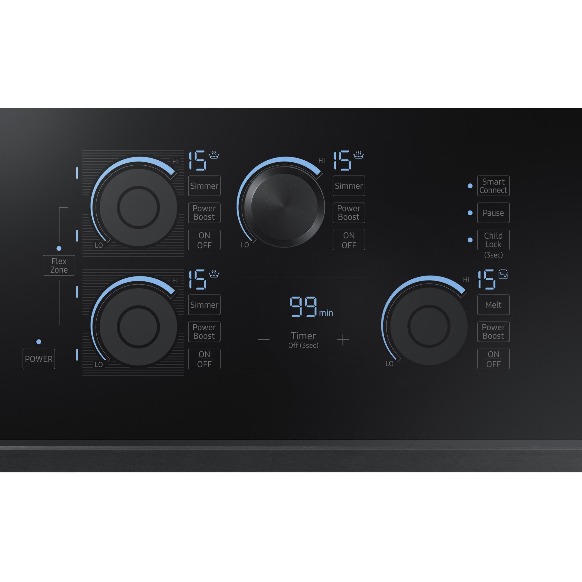  30-inch Built-in Induction Cooktop with Virtual Flame Technology�?NZ30K7880UG/AA