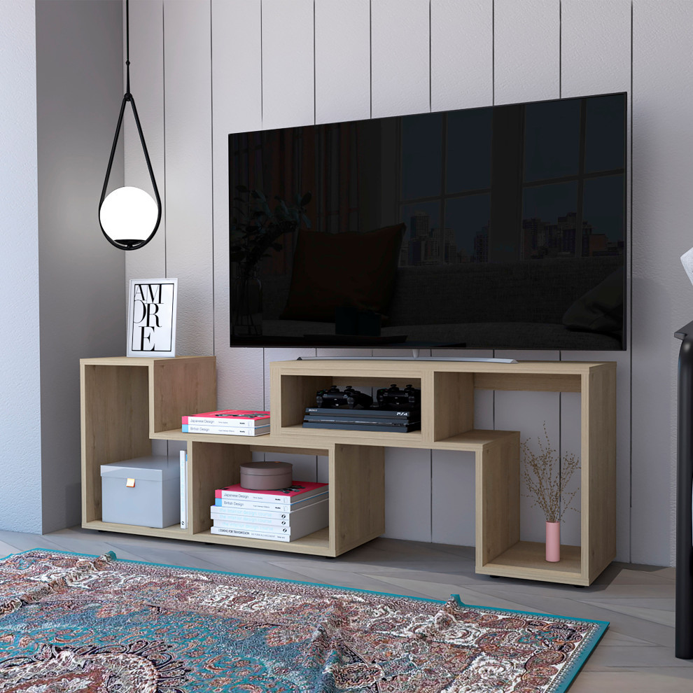 Harmony Extendable Tv Stand   Transitional   Entertainment Centers And Tv Stands   by FM FURNITURE LLC  Houzz