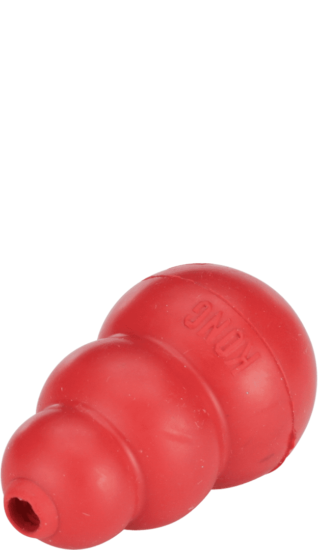 KONG Classic Non Toxic Rubber Dog Toy， Red， X-Small