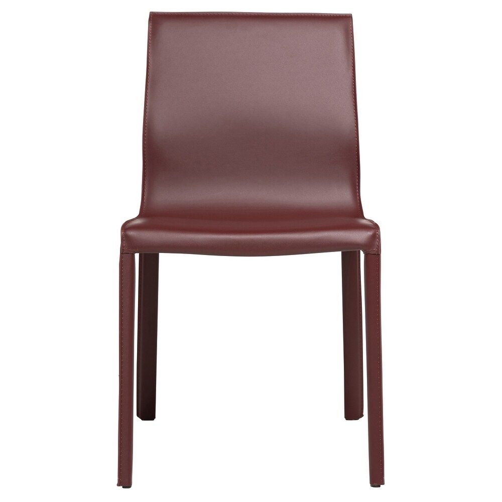 STAN Modern Leather Side Chair