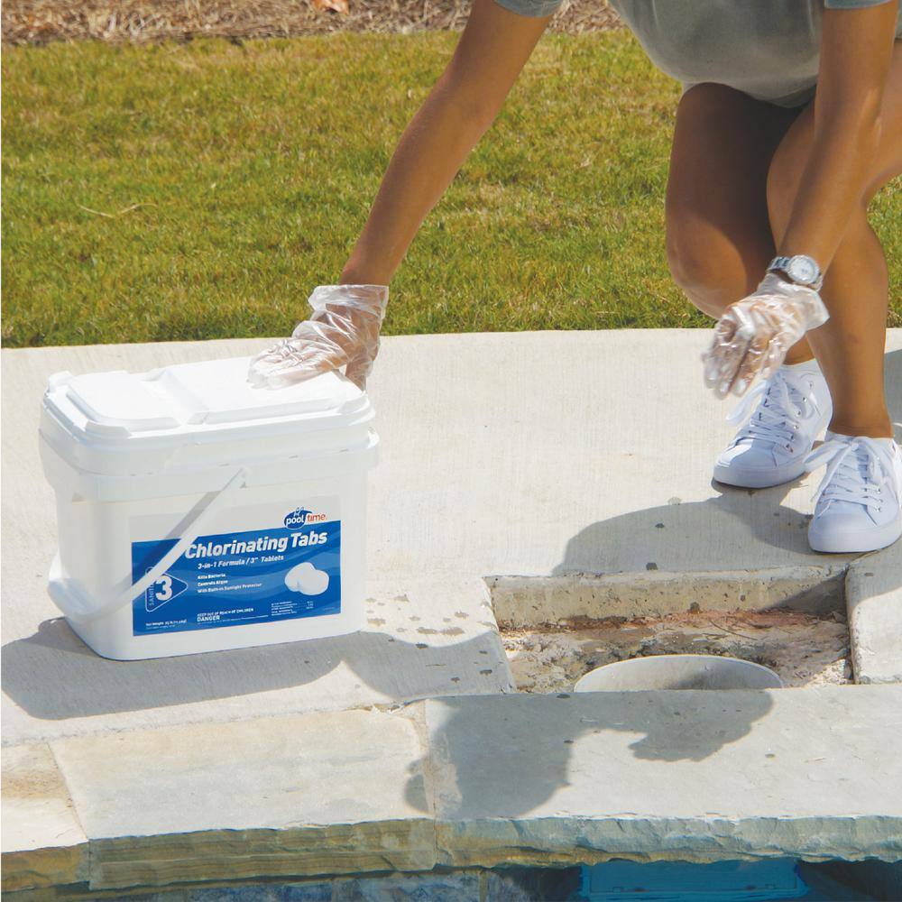 Pool Time 35 lbs. Pool Chlorinating Tablets 21827PTM