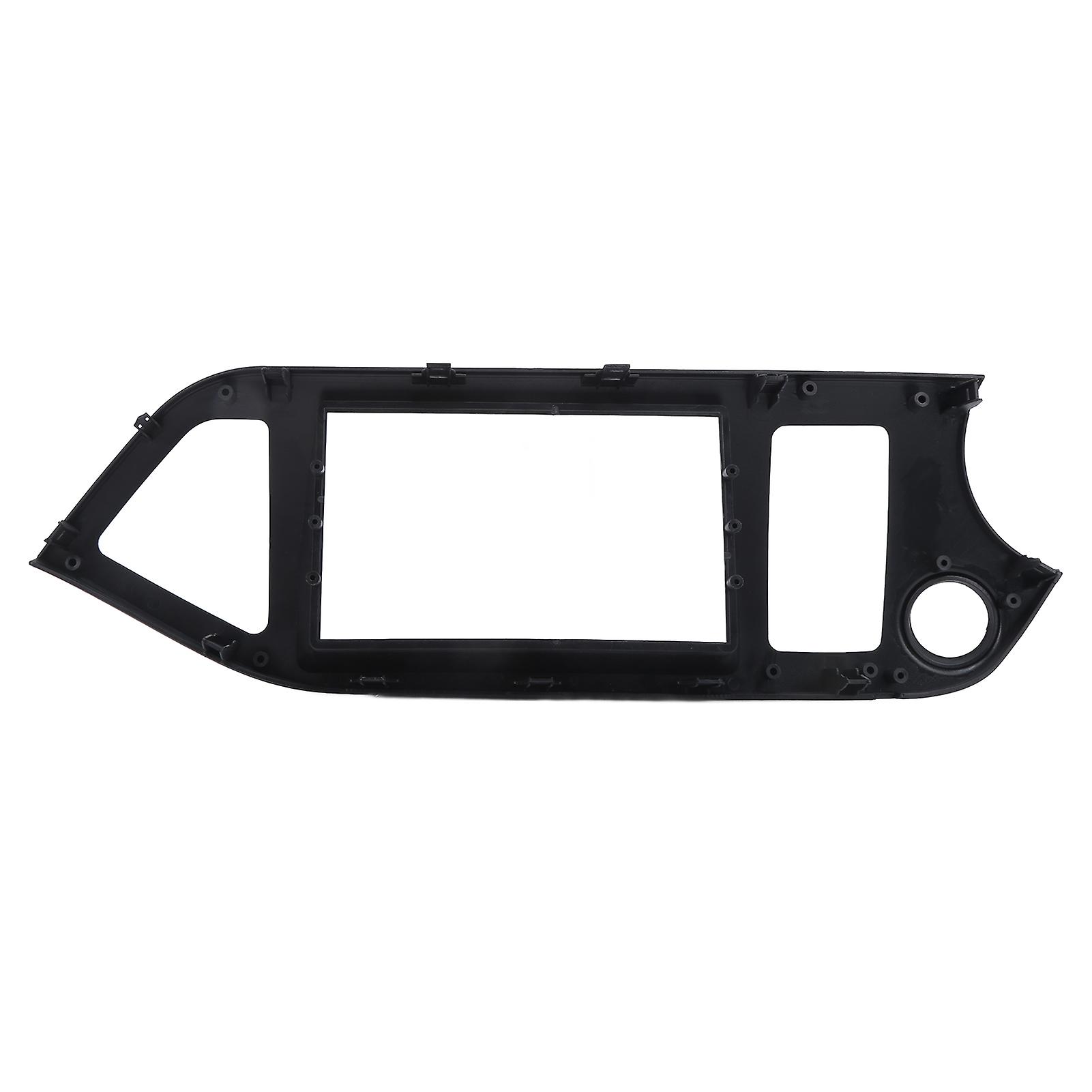 2din Radio Stereo Fascia Frame Dash Cd Panel Trim Decor Replacement For Kia Picanto Morning 2011