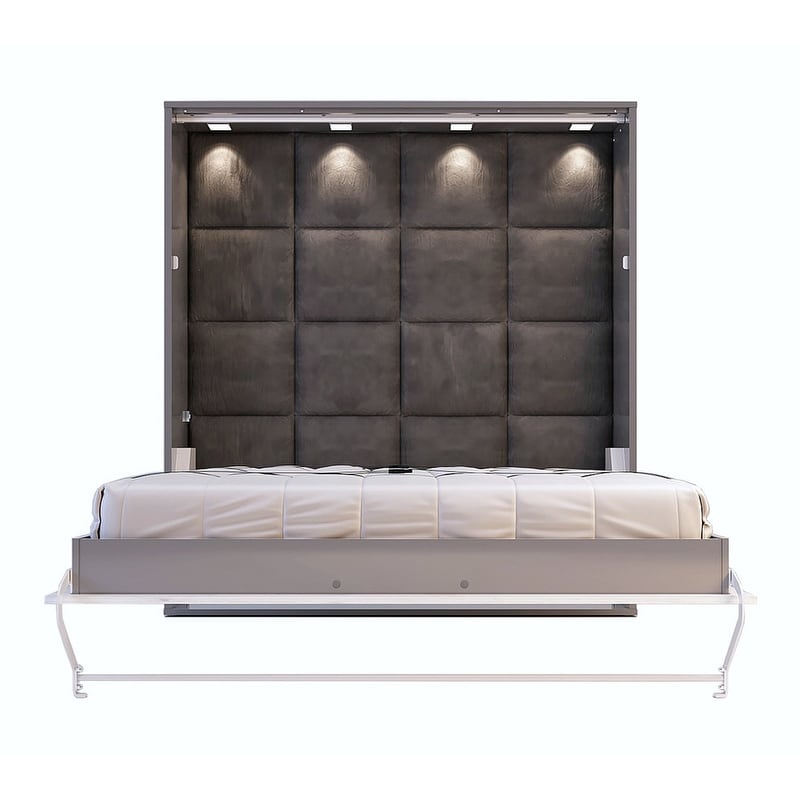 CONTEMPO Murphy Bed with mattress 70.9x78.7 inch