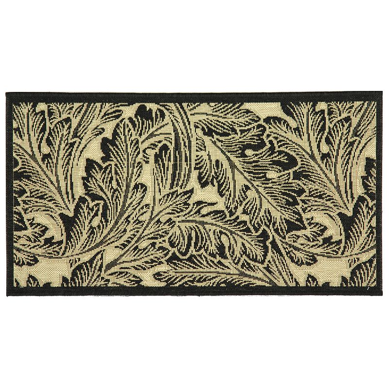 Safavieh Courtyard Leaves Collage Indoor Outdoor Rug