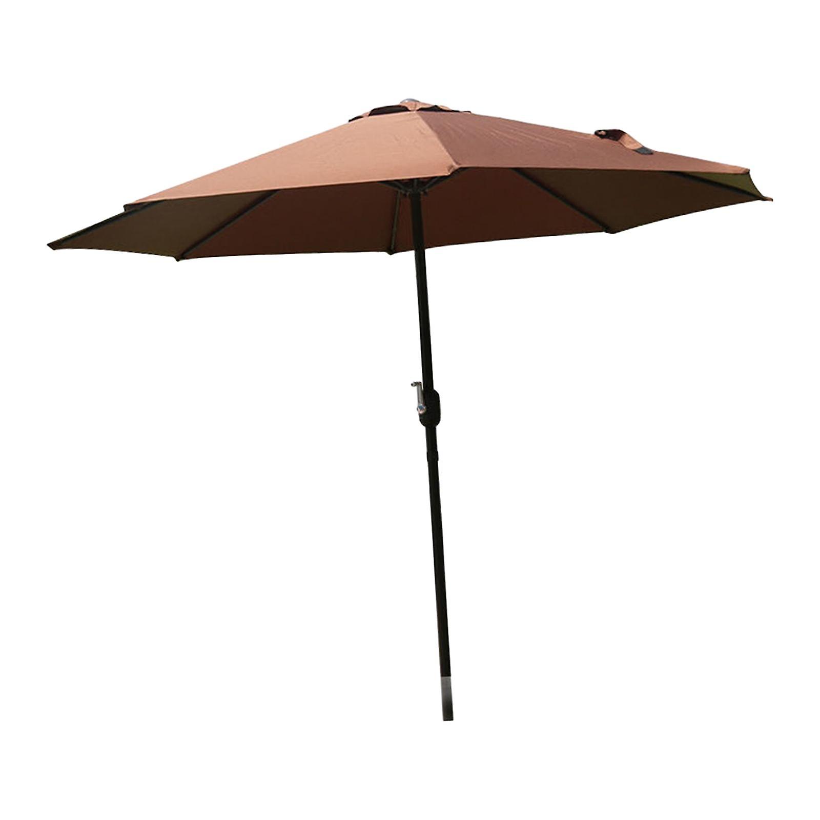 Outdoor Sunshade Umbrella Portable Beach Umbrella For Garden Courtyard Style B