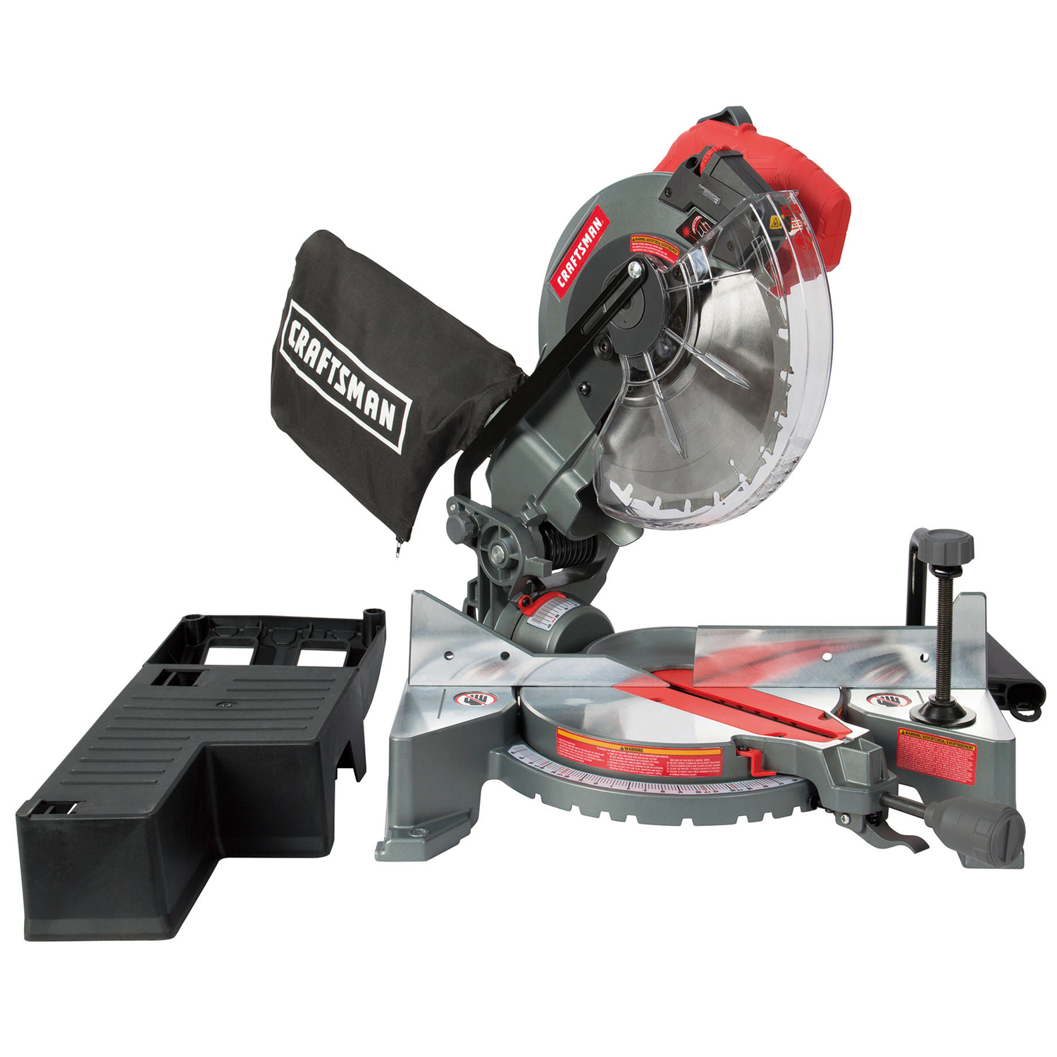 Craftsman 15 amps 10 in. Corded Folding Compound Miter Saw with Laser