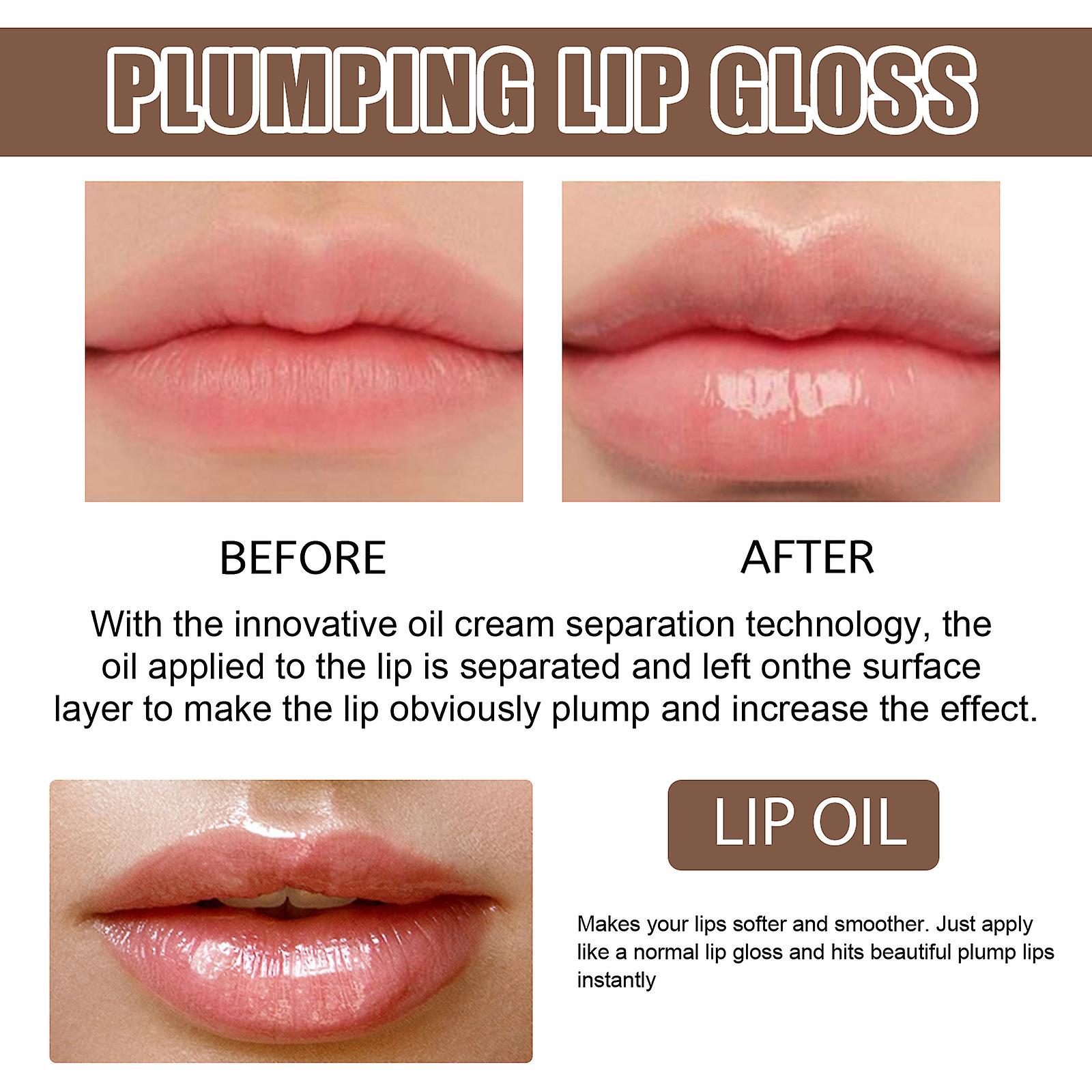 Plumping Lip Oil Increases Plumpness Lightens Lip Lines Plumps Lip Oil Moisturizes And Plumps Lips And Pouts And Mouth