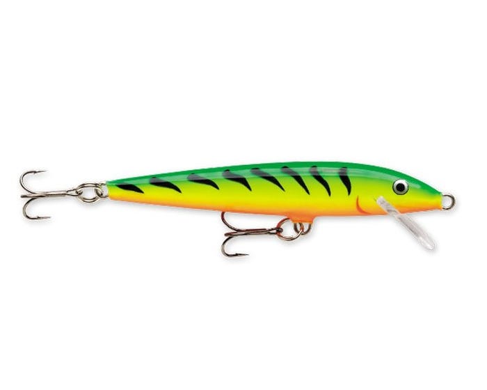 Rapala Fire Tiger Floating 3.5 inch Fishing Lure - F09FT