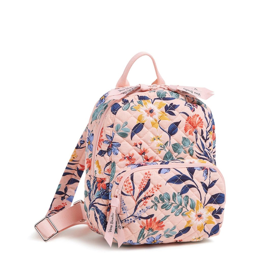 Vera Bradley  Mini Backpack in Paradise Coral