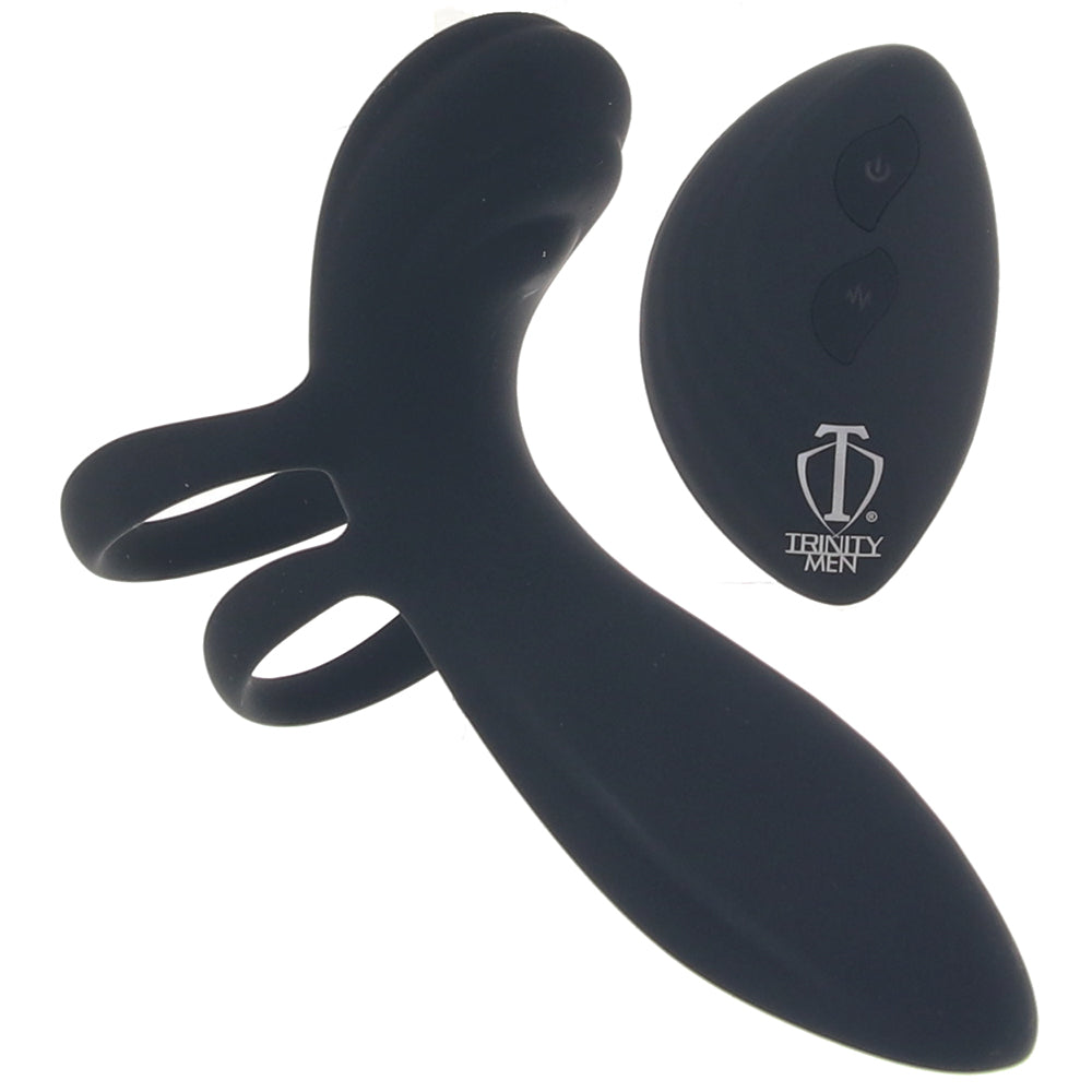 Trinity Men Vibrating Remote Girth Enhancer