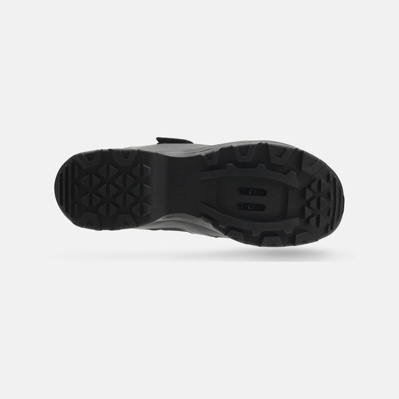 Giro Berm Clipless MTB Shoe - Dark Shadow-Black
