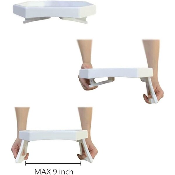 Sofa Arm Clip Table 9 in x 12.3 in x 4.5 in