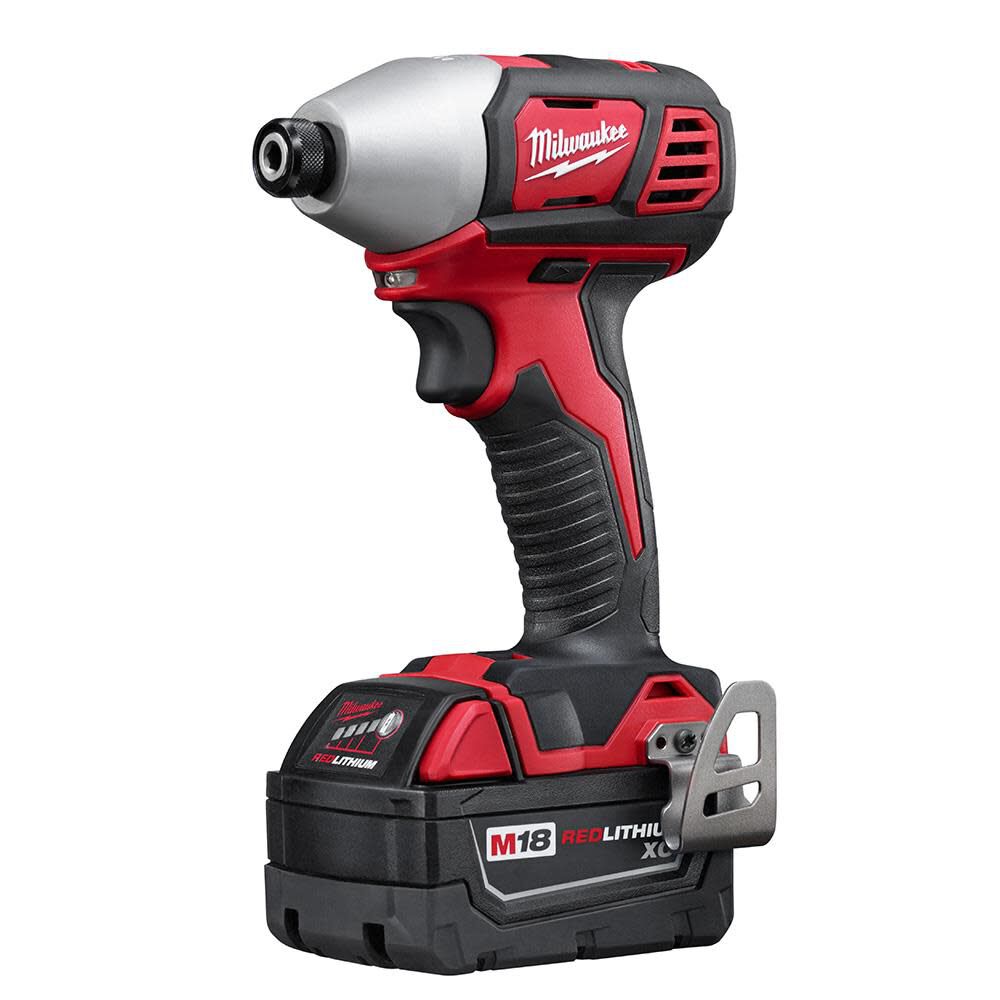 Milwaukee M18 2 Speed 1/4 Hex Impact Driver XC Kit 2657-22 from Milwaukee