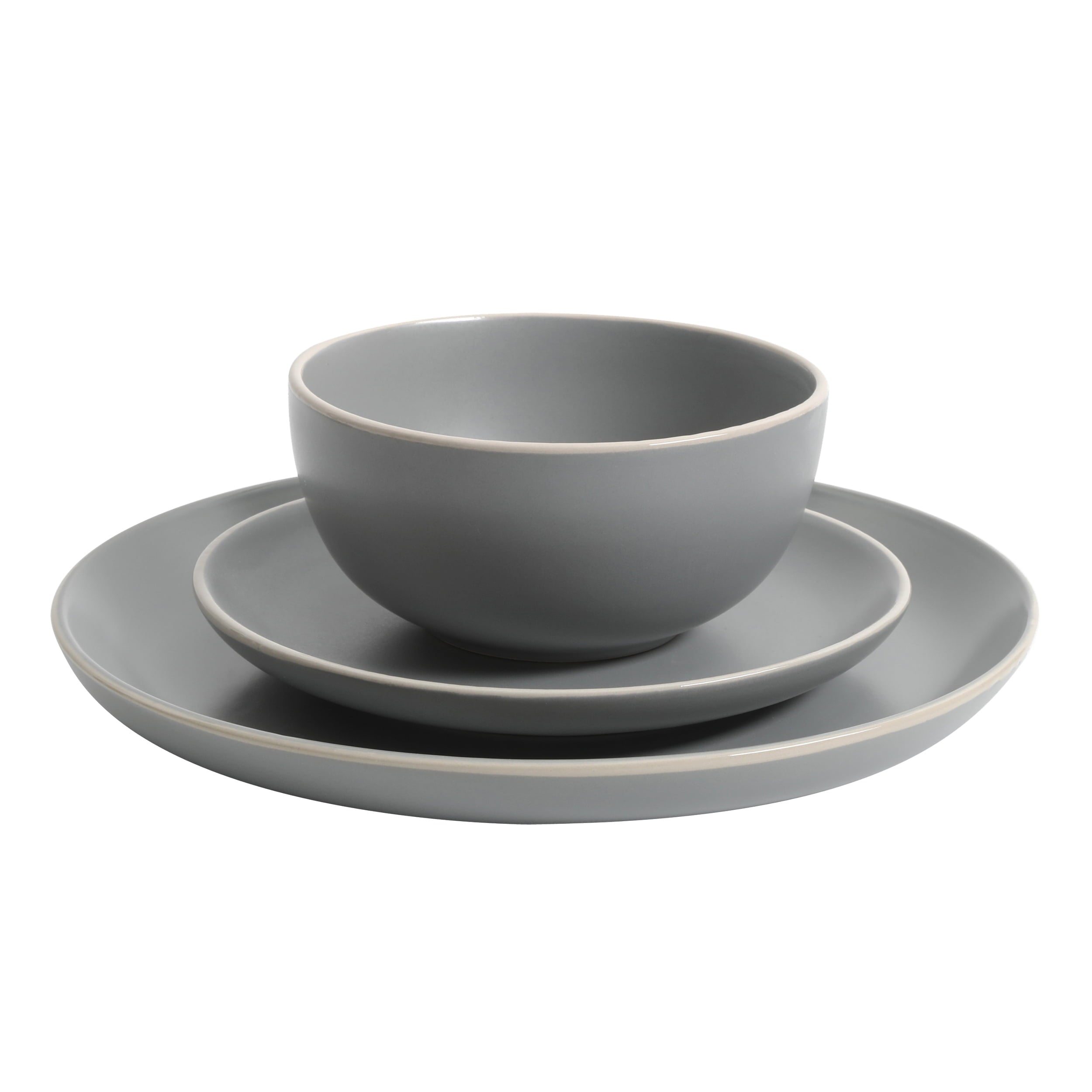 Better Homes and Gardens Zuri Matte 12-Piece Dinnerware Set