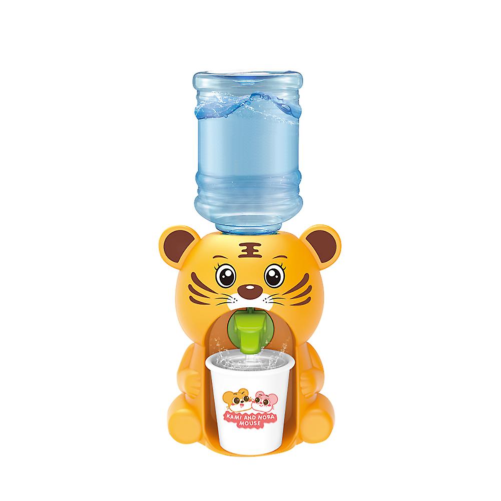 Children Mini Water Dispenser Funny Water Dispenser Toy Drinking Water Machine Animal Shaped Water Dispenser Toy Hand Pressing Removable Cleaning Game