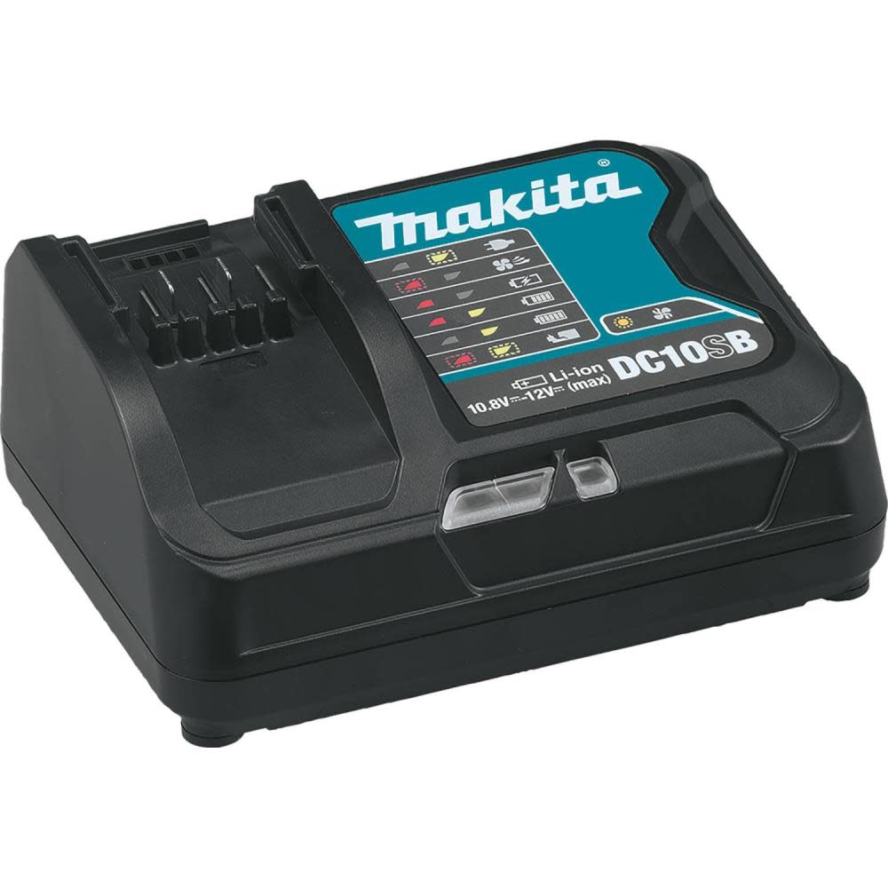 Makita 12V Max CXT Lithium-Ion Rapid Optimum Charger DC10SB from Makita