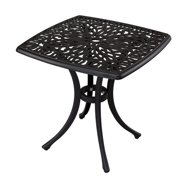 Havenside Home Saybrook Cast Aluminum End Table