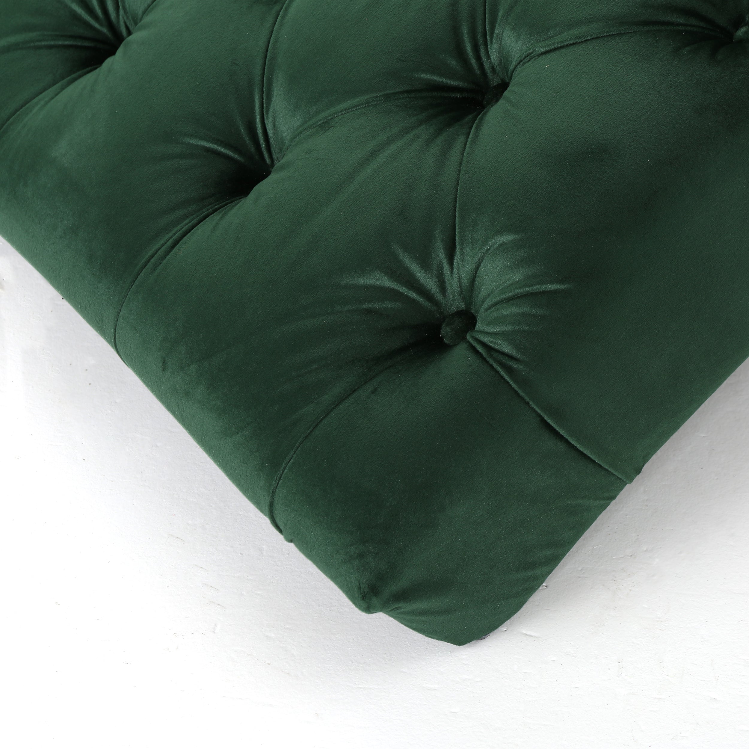 Grasby Tufted New Velvet Chaise Lounge