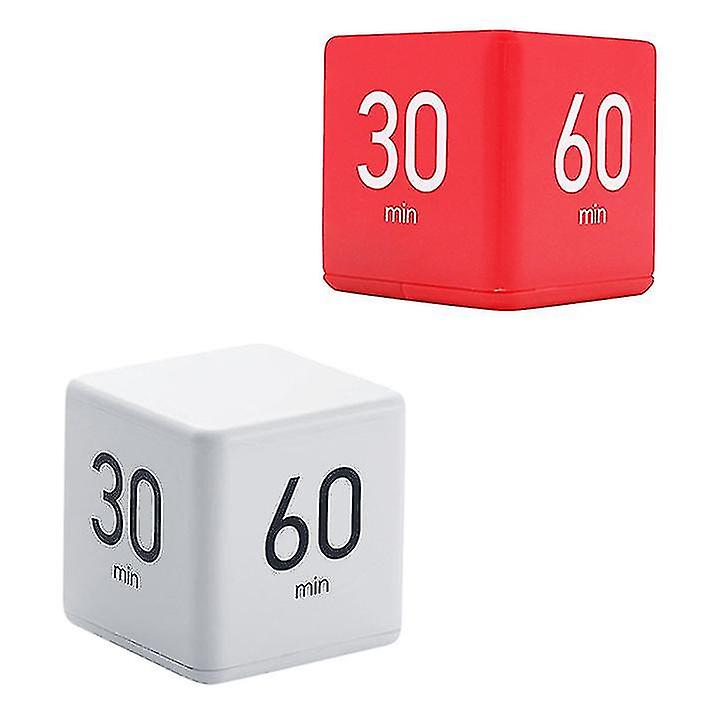 Cube Timer， Kitchen Timer Child Timer Exercise Timer Gravity Sensor Flip Timer Students Timing Alarm Clock Time Manager