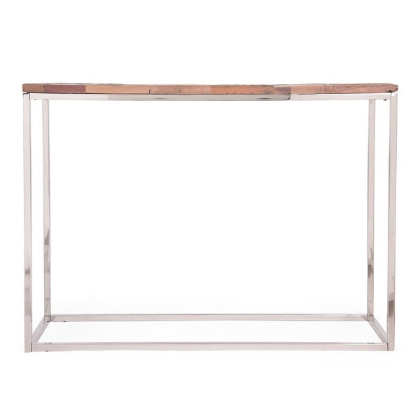 Pendroy Boho Glam Handcrafted Wood Console Table by Christopher Knight Home