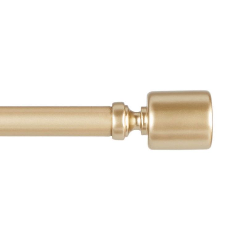 Exclusive Home Rino 1 Window Curtain Rod and Finial Set