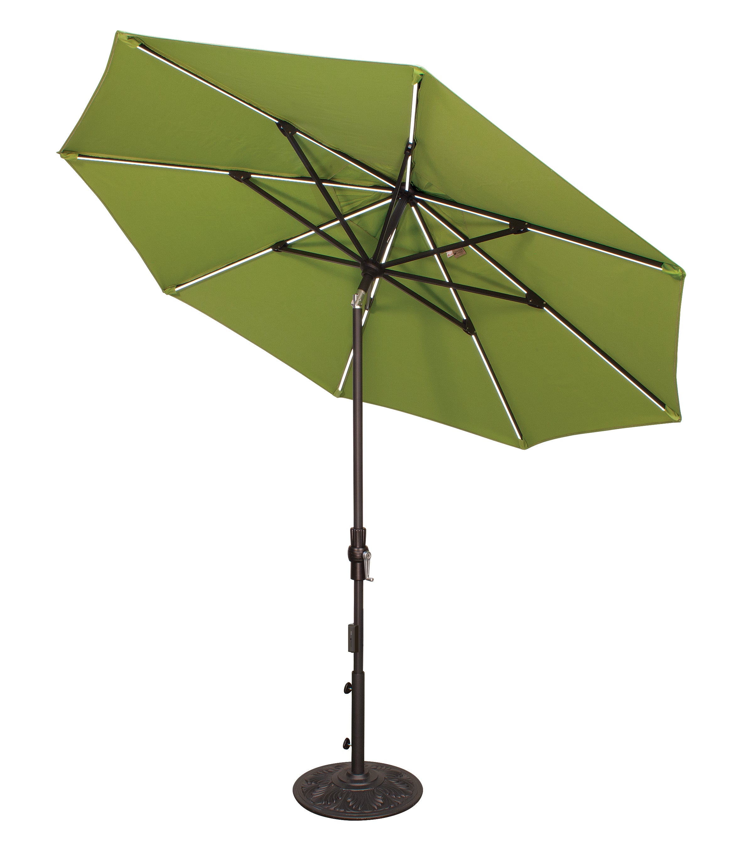 Treasure Garden 9' Starlux Collar Tilt Octagon Umbrella