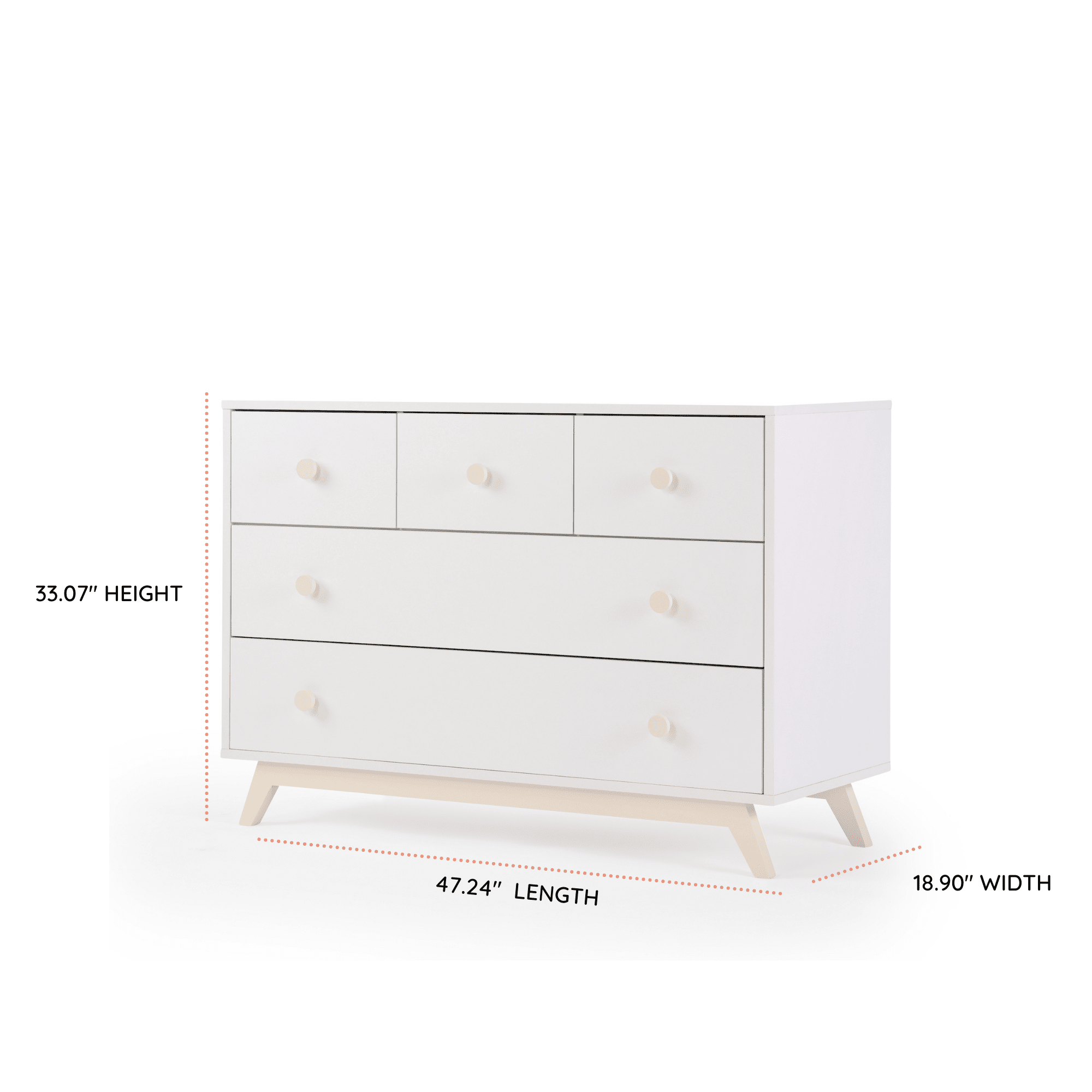 Dadada Gramercy 5-drawer Dresser