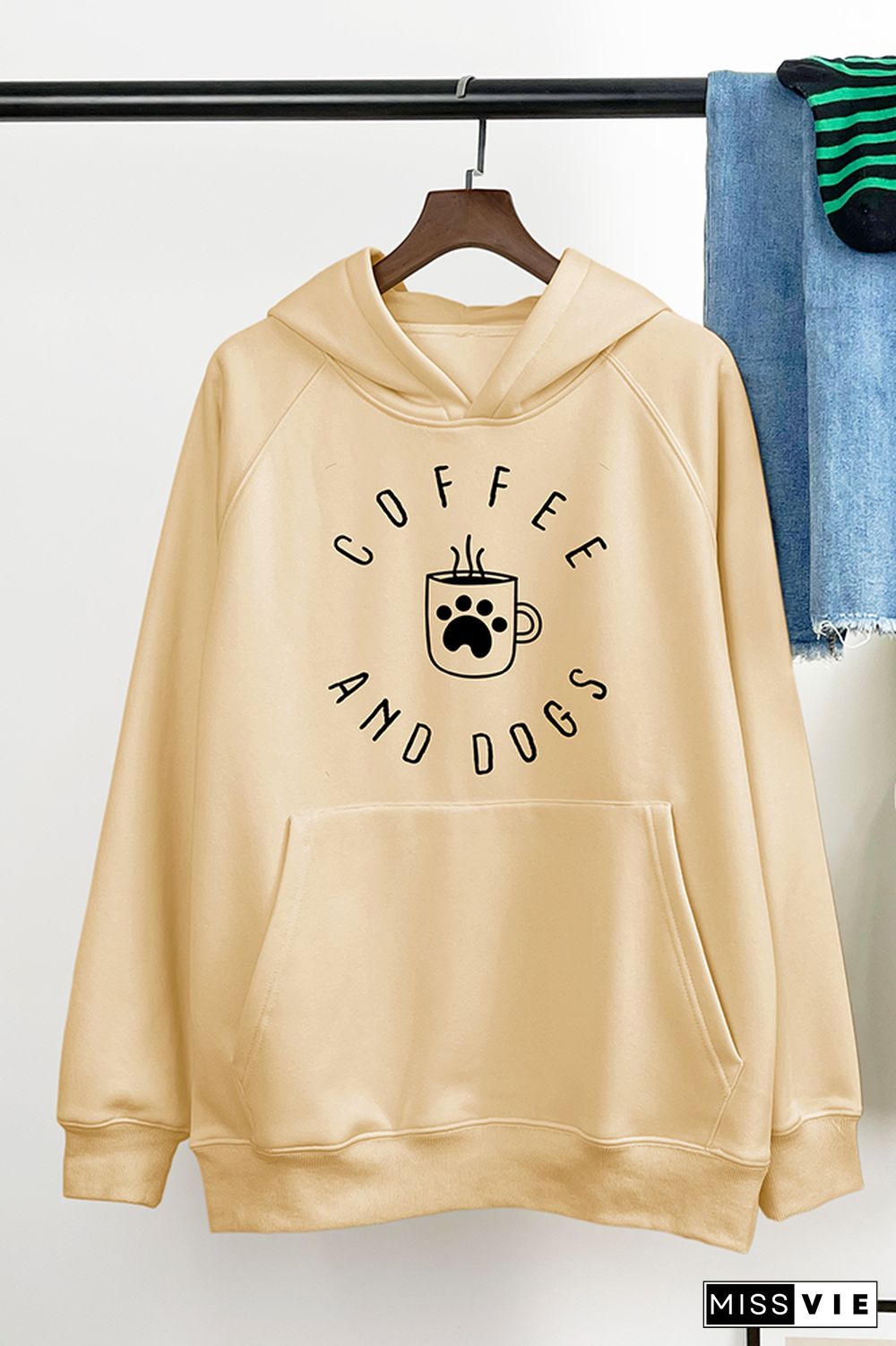 Coffee and Dogs Sweatshirt Wholesale