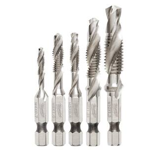 MW SHOCKWAVE Metric Steel Drill Tap Set (5-Piece) 48-89-4875