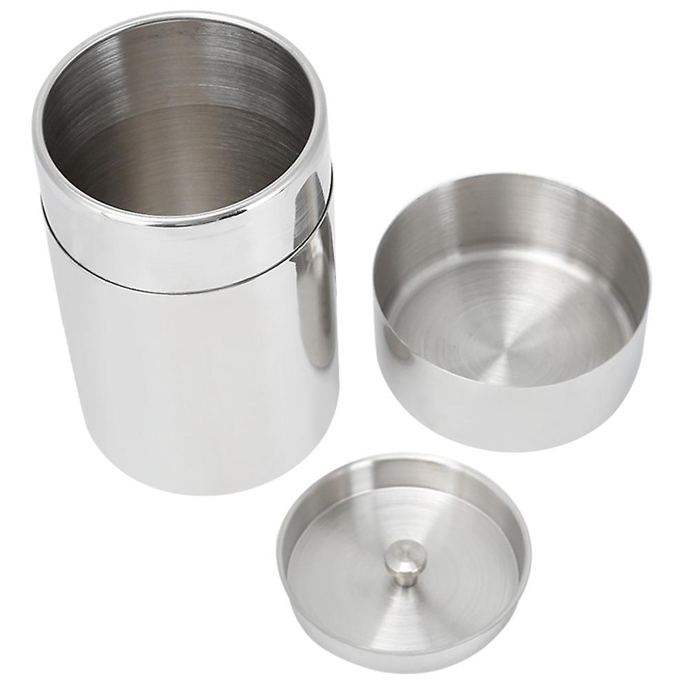 Portable 304 Stainless Steel Sealed Tea Leaf Storage Jar Canister Coffee Bean Containers Size 400ml