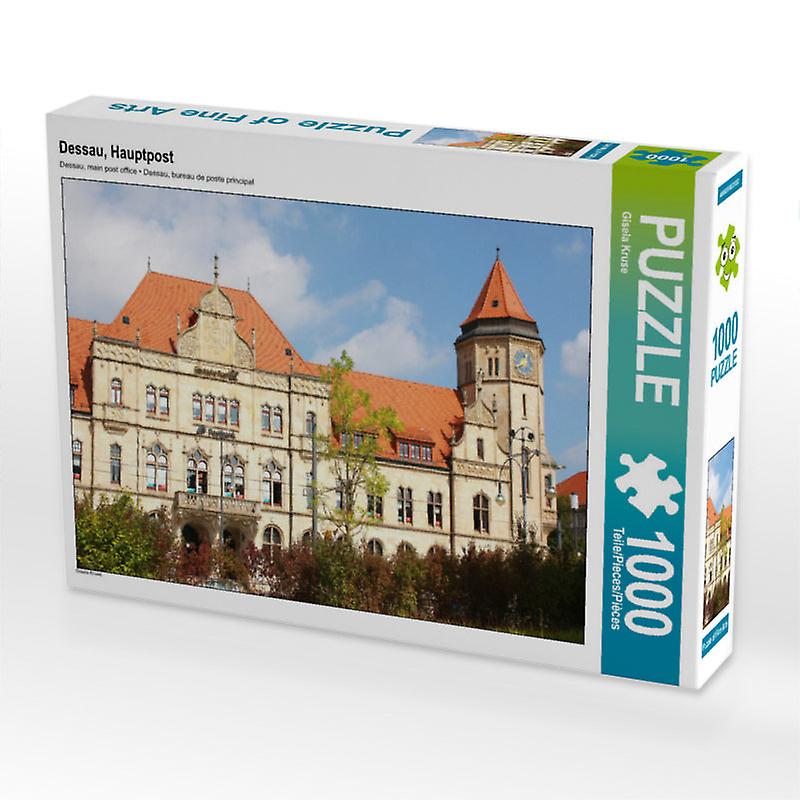 Dessau， hauptpost   calvendo foto puzzle