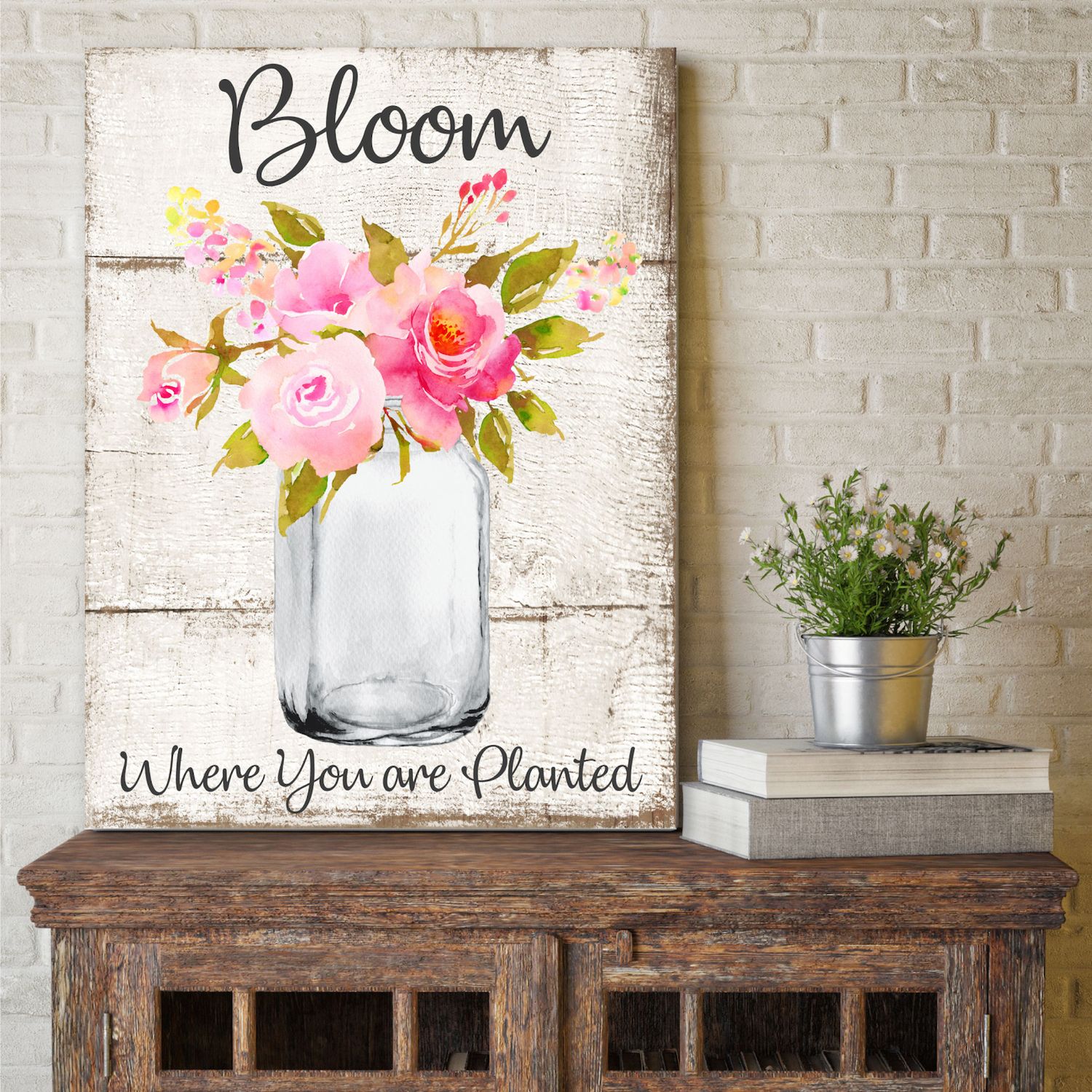 COURTSIDE MARKET Bloom Canvas Wall Art