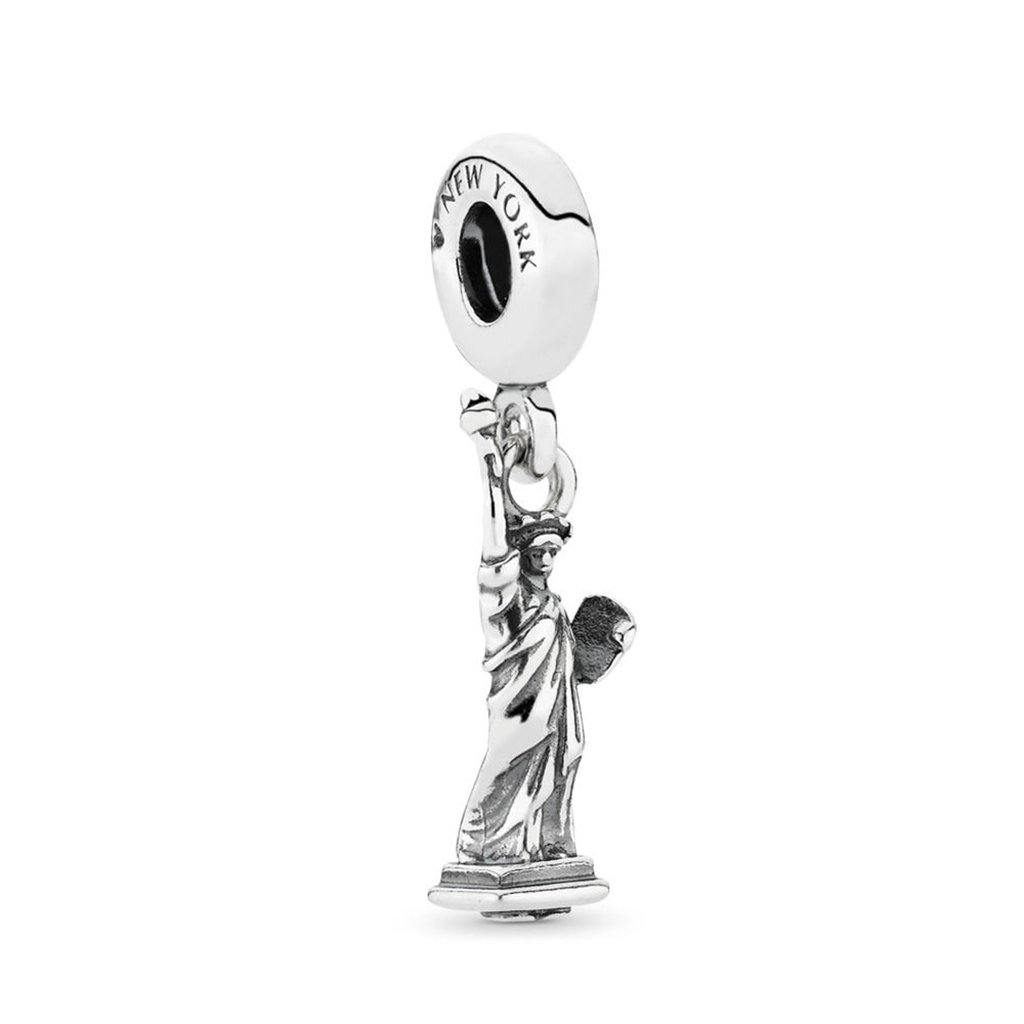 PANDORA  MOMENTS Statue of Liberty Dangle Charm