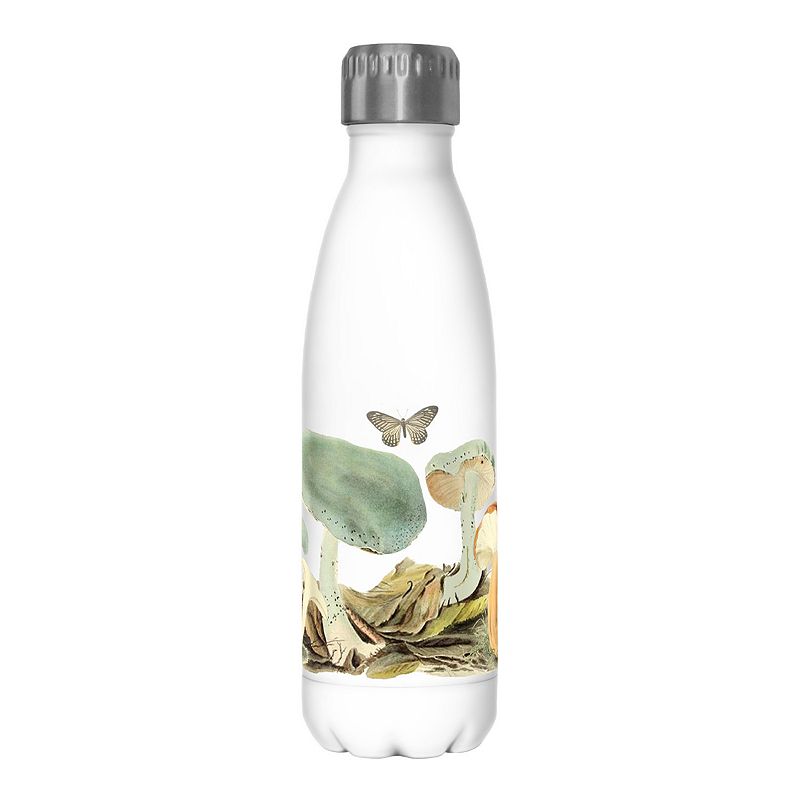 VLIN Vintage Mushrooms 17-oz. Water Bottle