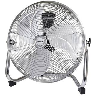 Optimus 12 in. Industrial Grade High Velocity Drum Fan with Chrome Grill 98592038M