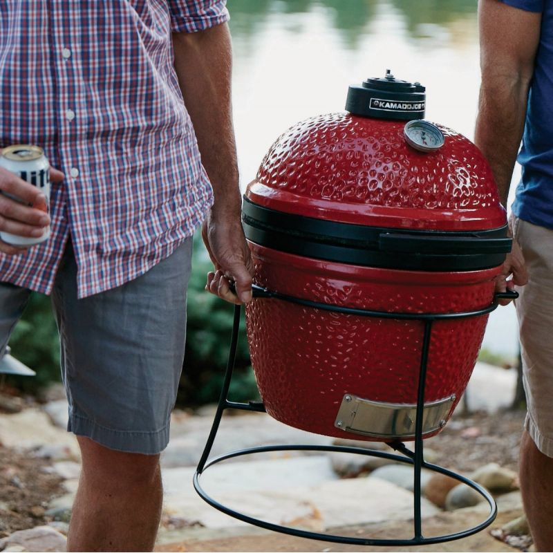 Kamado Joe Jr. Ceramic Charcoal Grill Blaze Red