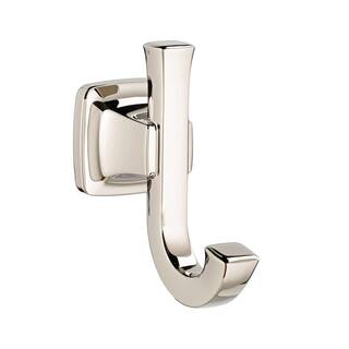 American Standard Townsend Double Robe Hook in Polished Nickel 7353210.013