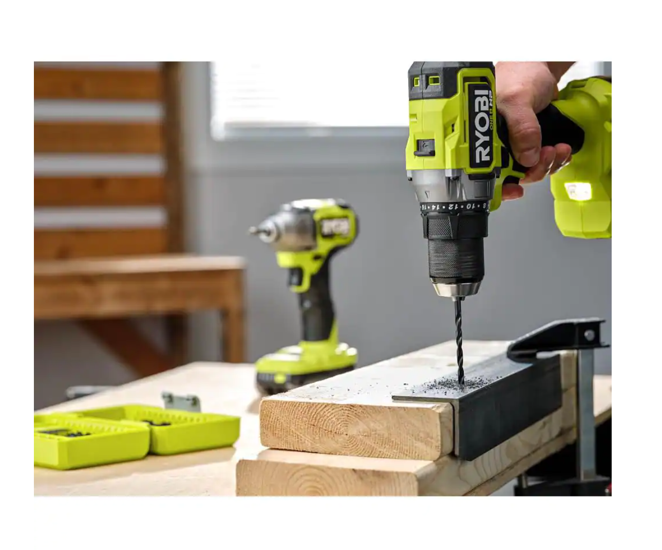 RYOBI PBLDD01B ONE+ HP 18V Brushless Cordless 1/2 in. Drill/Driver (Tool Only)