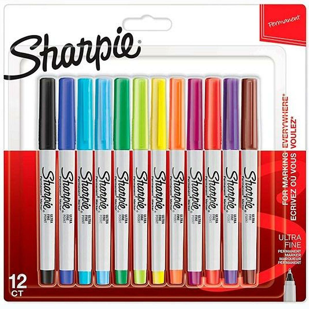 Set of Felt Tip Pens Sharpie Multicolour 12 Pieces 0，5 mm (12 Units)