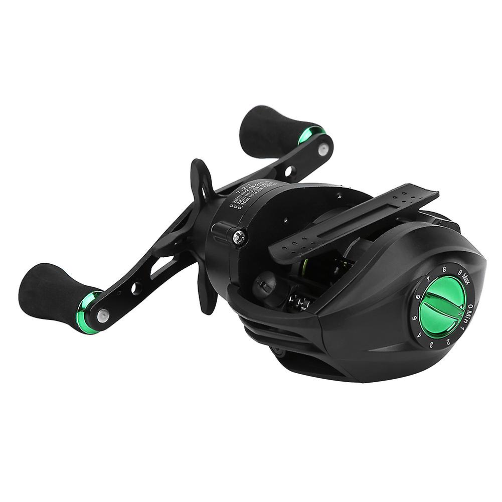 Hl Metal Wheel Baitcasting Reel Left/right Hand Magnetic Brake Fishing Accessoryleft Hand Wheel