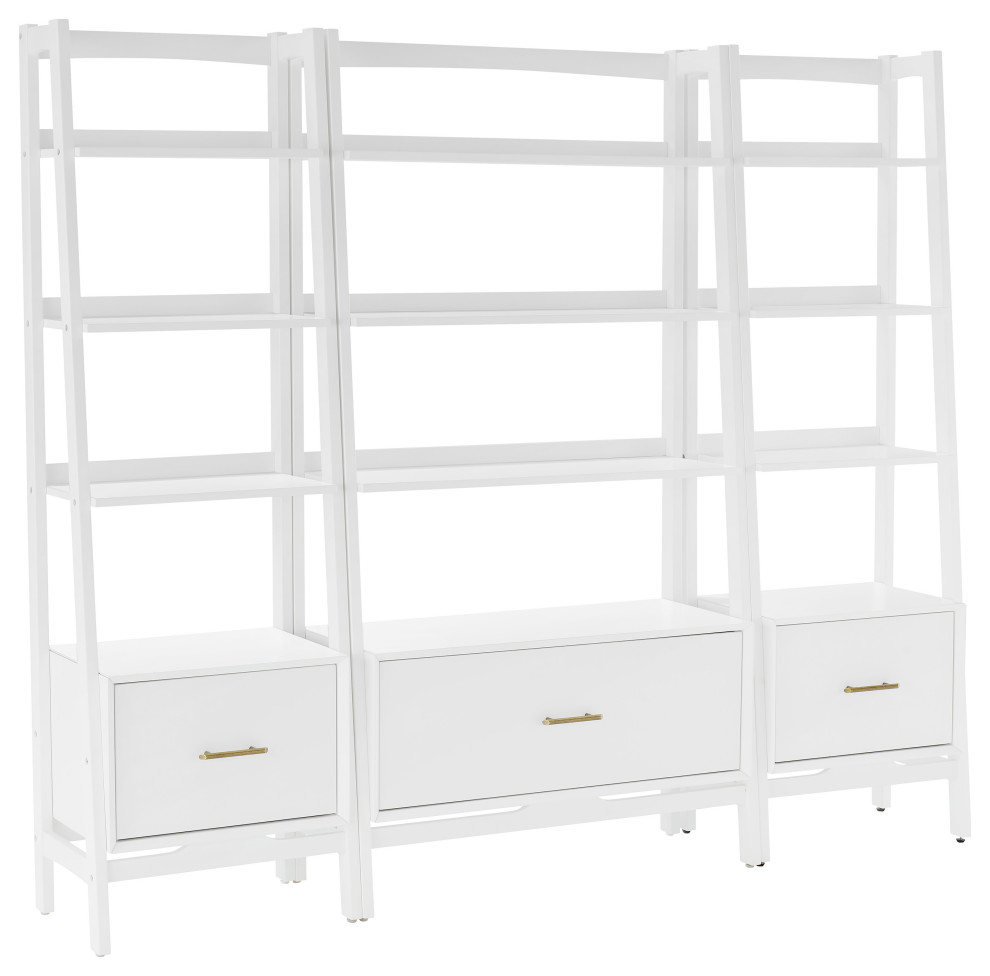 Landon 3 Piece Etagere Set   Transitional   Bookcases   by Homesquare  Houzz