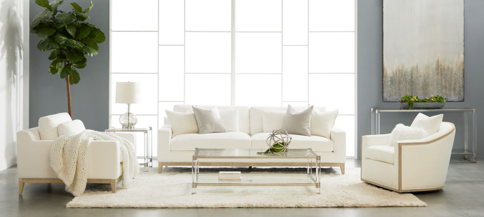 Vienna 96 quotTrack Arm Sofa   Transitional   Sofas   by Essentials for Living  Houzz