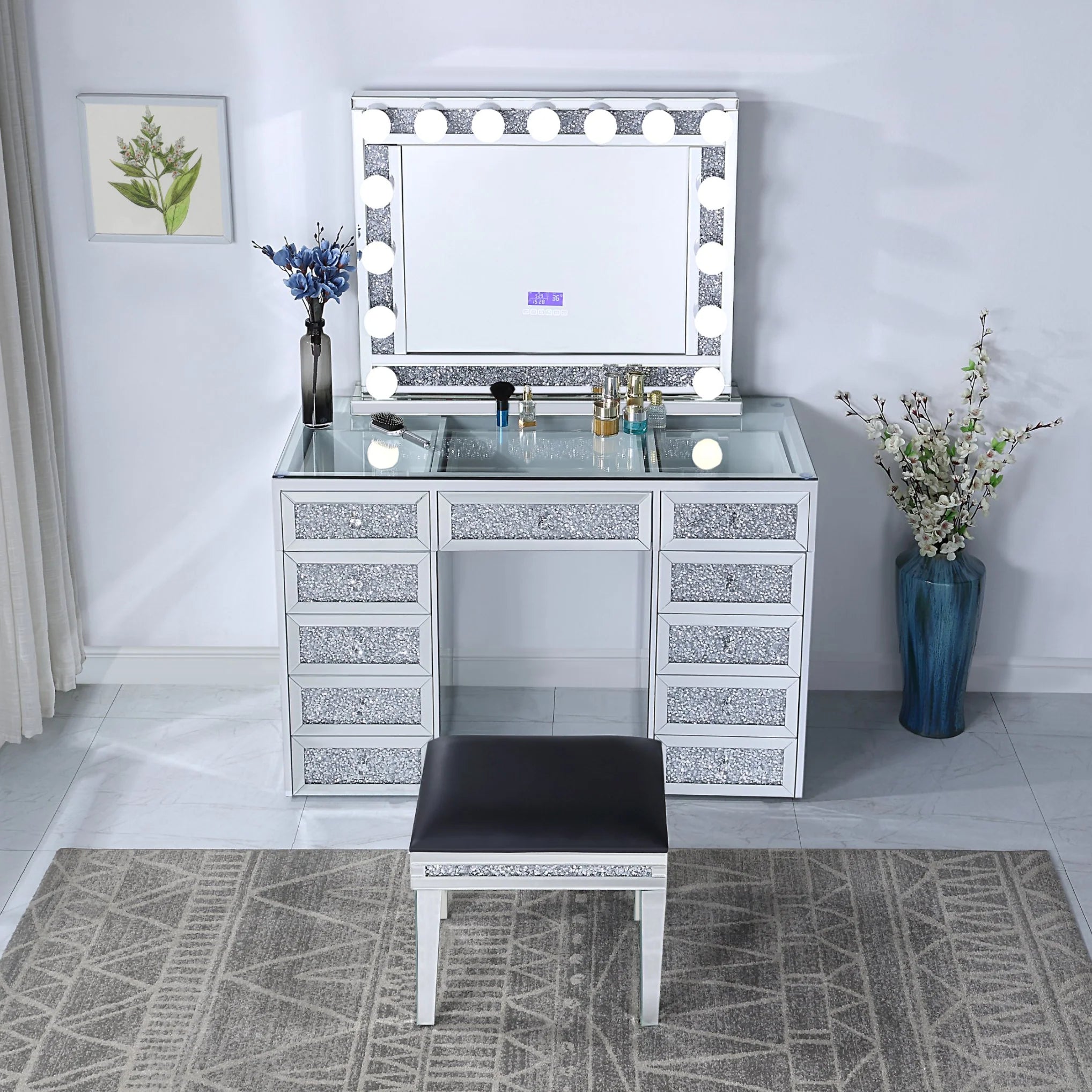 1001 VANITY W/ STOOL