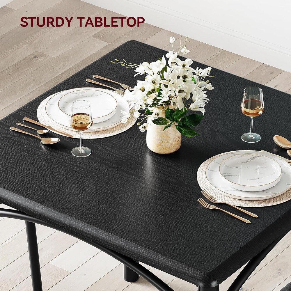 3 Piece Dining Table Set for 2