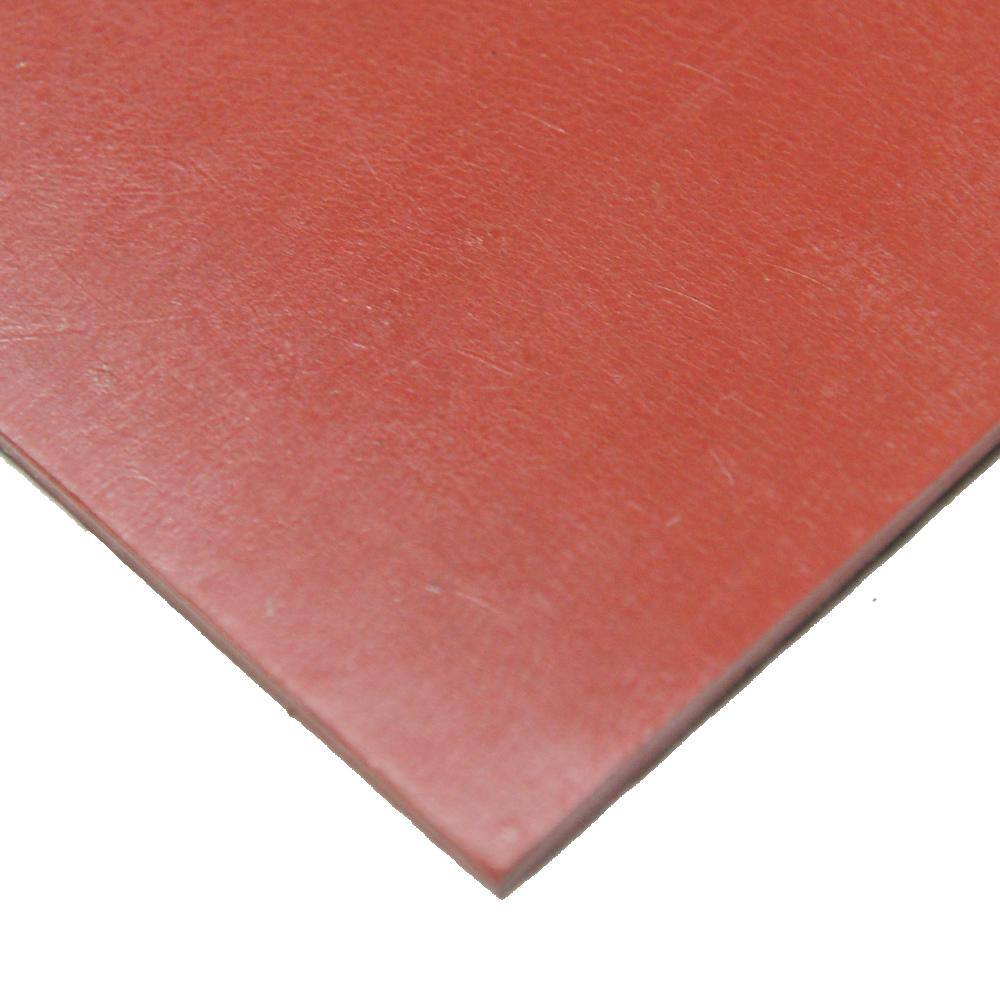 Rubber-Cal SBR 18 in. x 36 in. x 96 in. Red 65A Sheet 20-114-0125-36-096