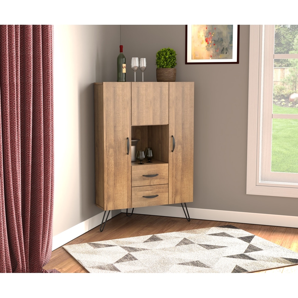 Inval Retro Corner Multi Functional Cabinet