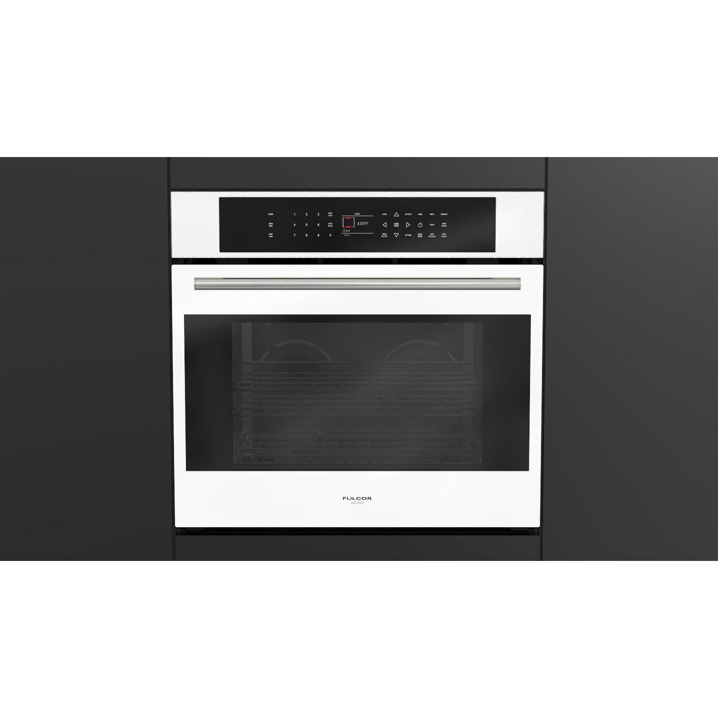 Fulgor Milano 30-inch, 4.4 cu.ft. Built-in Single Wall Oven with Convection Technology F7SP30W1