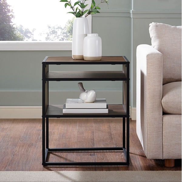 Middlebrook Designs Geller Open-shelf Side Table