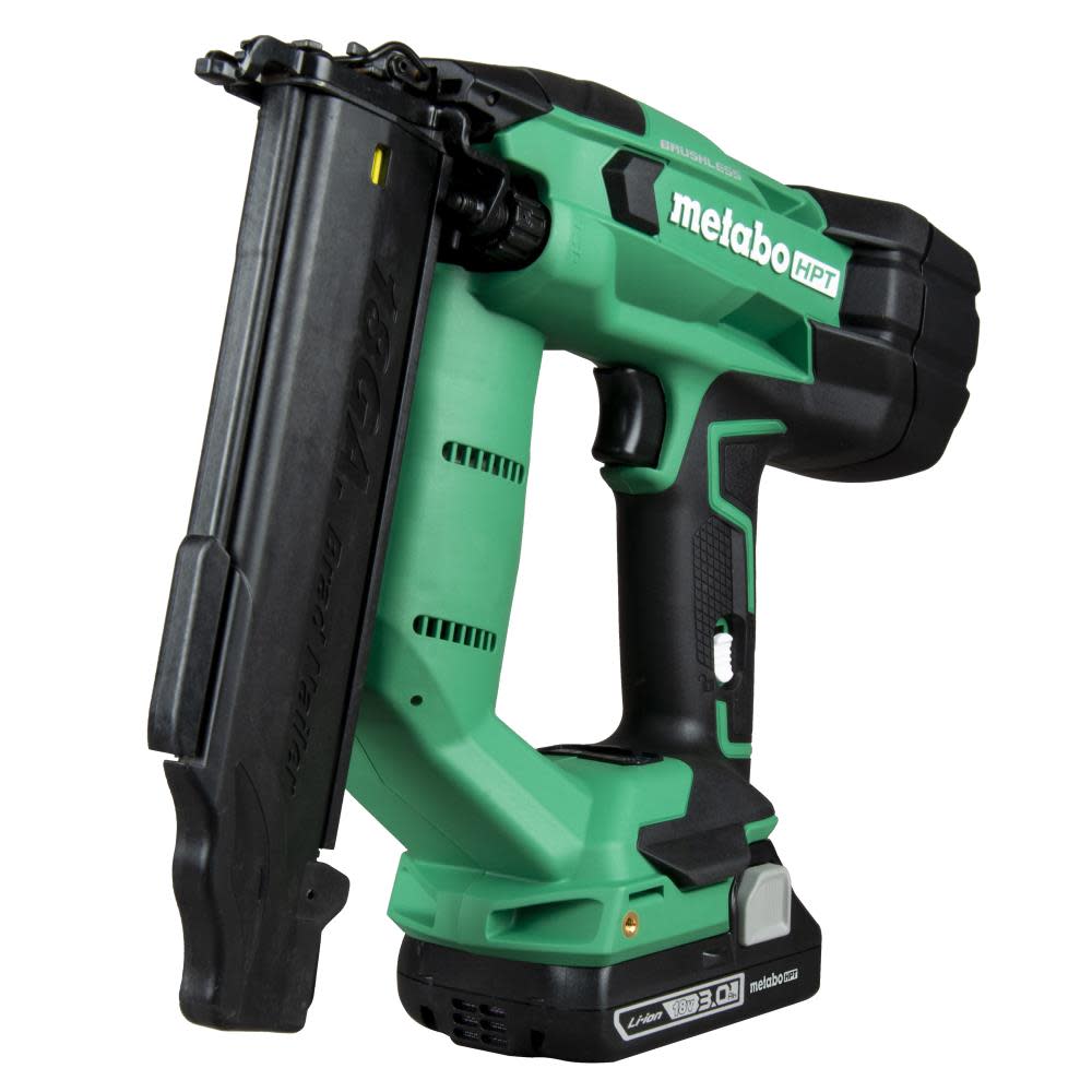 Metabo HPT 18V Compact Brad Nailer Cordless 18 Gauge Kit ;