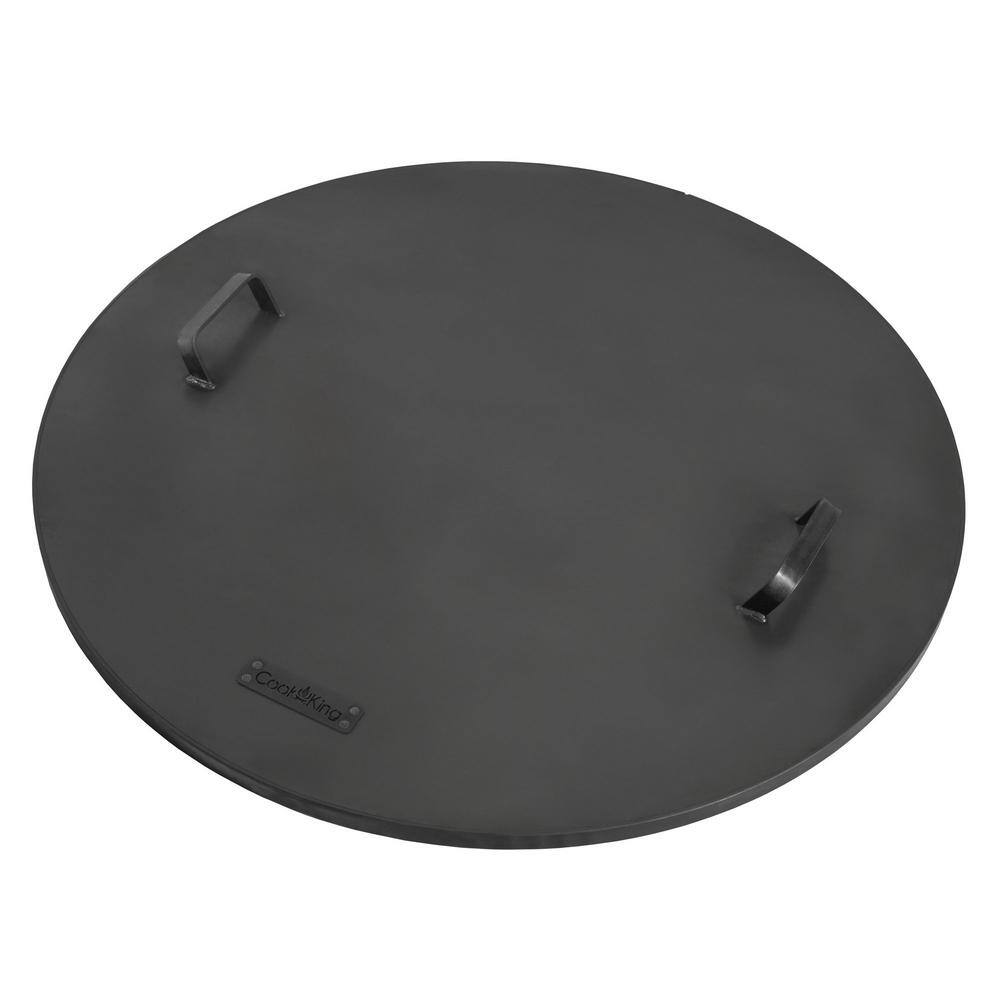 Good Directions Cook King 111330 Fire Pit Cover 24.5 in. Round Snuffer Universal Design for all Fire Pits 111330